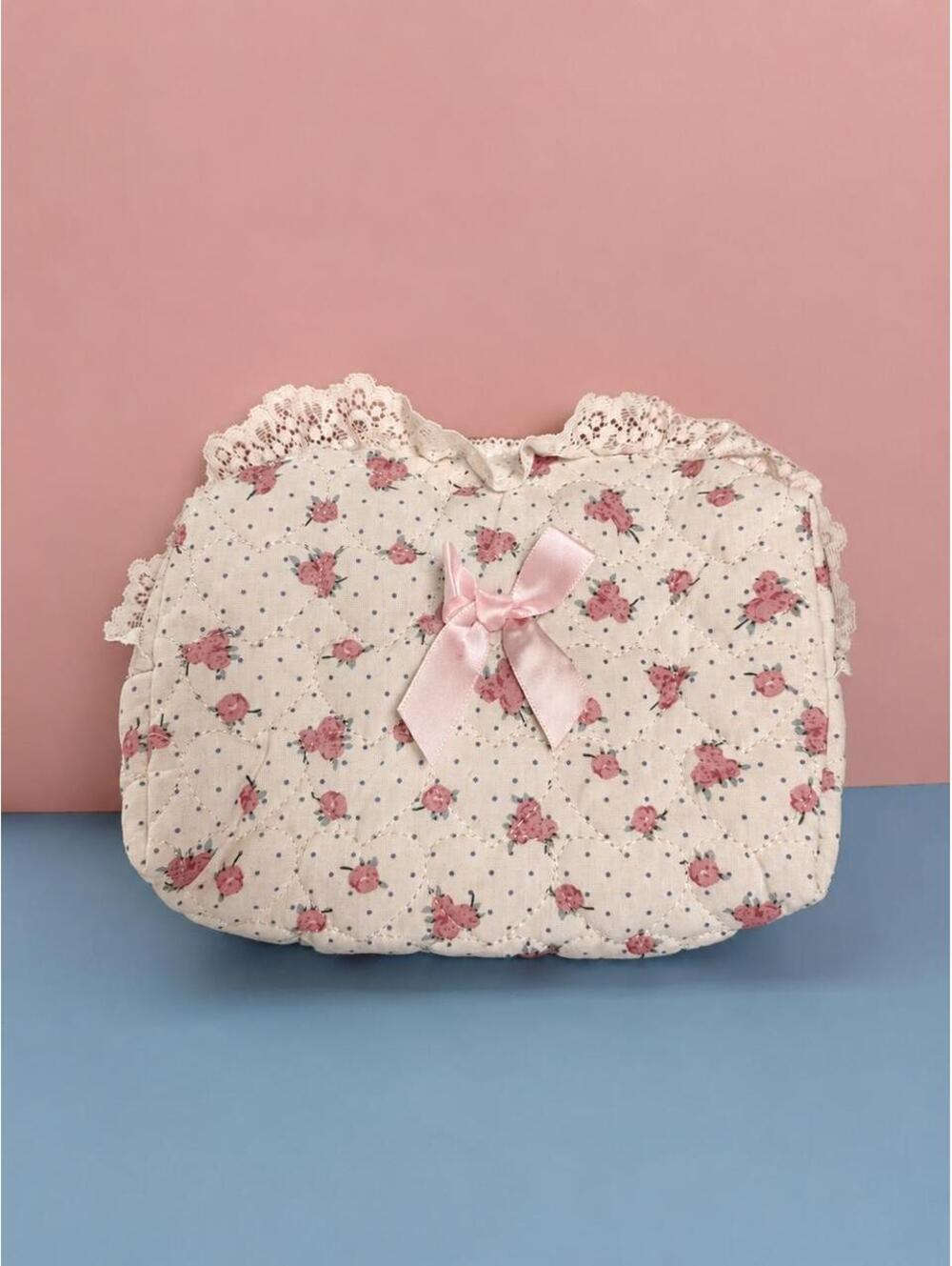 Women's Pink and Multi Bag